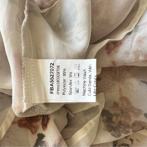 Off Shoulder Floral Dress - Picture 4 of 5